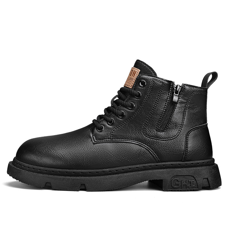 Men's British style short boots - Image 5