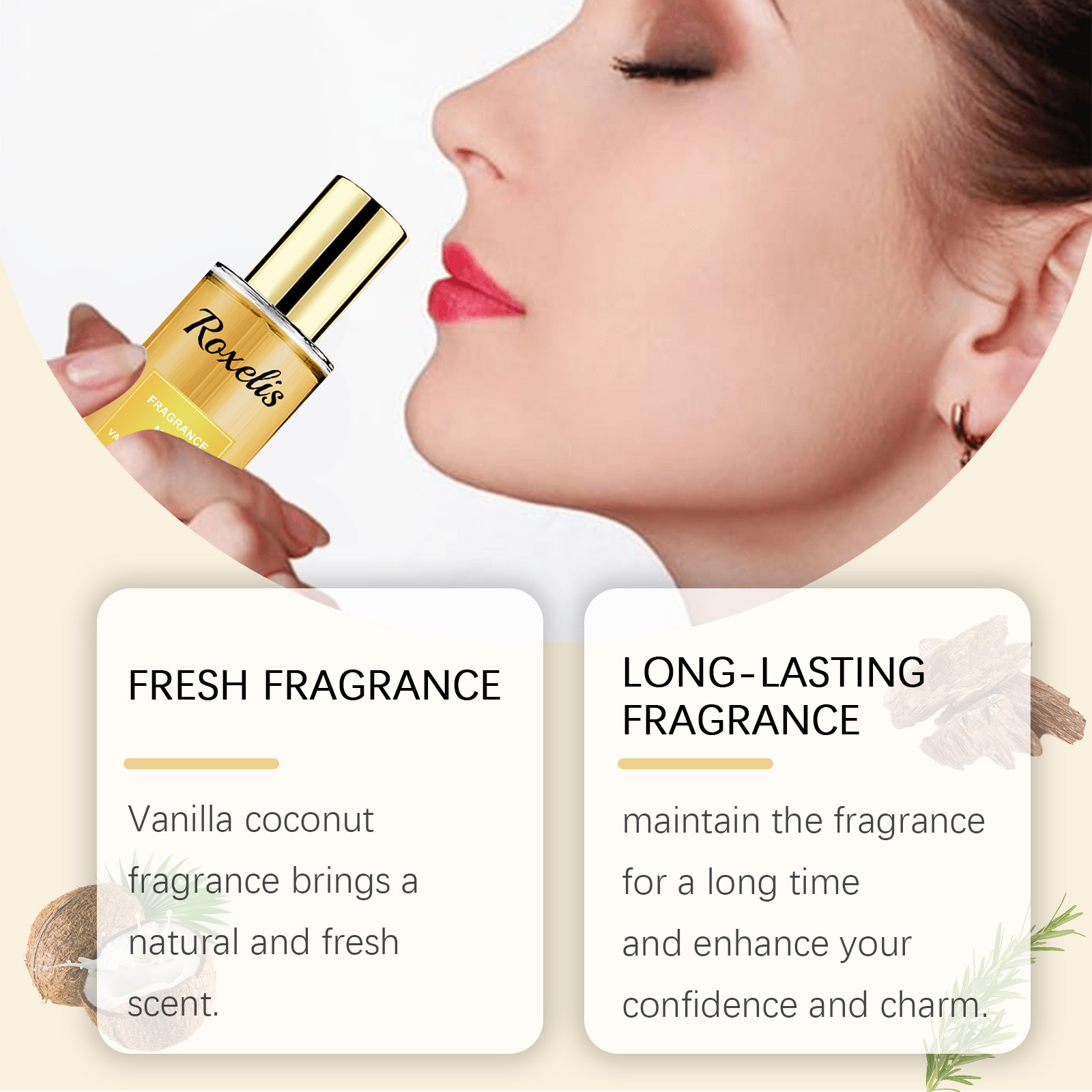 Roxelis Vanilla Coconut Fragrance Spray - Image 4