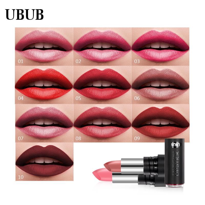 UBUB Waterproof Moisturizer Smooth Lipstick Luxury Velvet Lip Stick